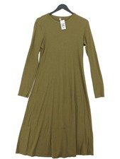 Uniqlo T-Shirt Midi Dress M in Green
