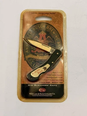 Vintage CASE XX Anheuser Busch Mini Blackhorn Pocket Knife - Image 1 of 2