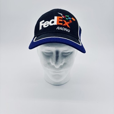 Denny Hamlin FEDEx Racing CHASE AUTHENTICS Black Embroidered Signed Adjstble Hat