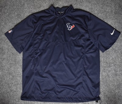 Nike Houston Texans Jacket NFL On Field Football Vented Coach Craig Fitzgerald