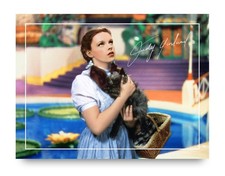Judy Garland Signed 8x6 Photo Print Wizard of Oz Movie Star Dorothy Gale
