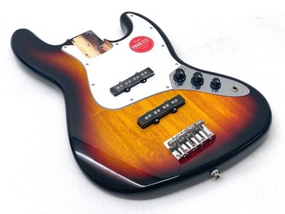 Genuine Fender Squier FULLY LOADED Jazz J BASS BODY 3 Tone