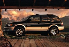 2000 Honda Passport V6 SUV Mountain Sunset Scene Advertising Postcard