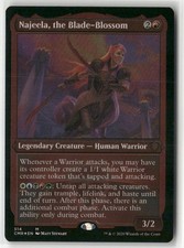 Magic The Gathering Najeela, the Blade-Blossom Foil Etched - Commander Legends