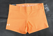 Under Armour Women's HeatGe Armour Mid Rise Shortly 868 mellow Orange / White XL