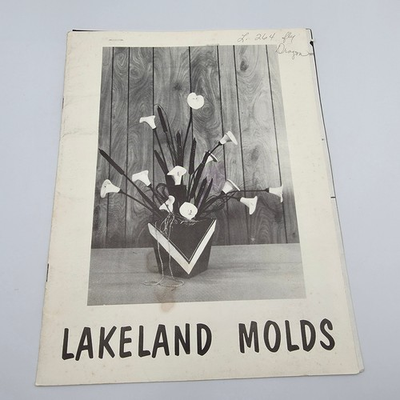 #ad #ad Lakeland Ceramic Mold Catalog Vintage Black and White Flowers Pumpkins Etc. $14.99