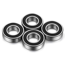 R12-2RS Bearing 3/4" X 1-5/8" X 7/16" Miniature Ball Bearing Double Rubber Seale