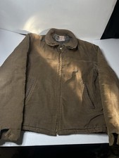 Vintage Cal Craft Conmatic Zipper Tan Corduro...
