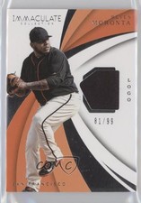2018 Panini Immaculate Immaculate Swatches 81/99 Reyes Moronta #IS-RE fm0