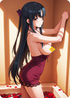 Kaori Shirasaki Anime Waifu Card 1/1 Collectible AFC-KAO-07 — photo 2