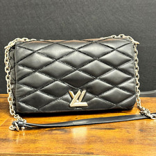 Louis Vuitton GO-14 Handbag MM - black - Great Condition
