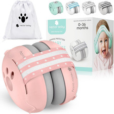Baby Ear Muffs - 25Db, Noise Cancelling Headphones, 0-36 Months