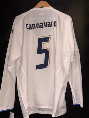 イタリア代表 サッカーシャツ 背番号5 XL　CANNAVARO ITALY CANNAVARO 2006-2007 ORIGINAL JERSEY Size XL | eBay
