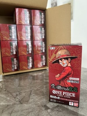 One Piece OP-13 Booster Box Display - Carrying on His Will - Japanisch