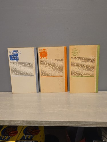 Hints from Heloise Vintage Box Set 3 PB Books Kitchen Housekeeping All Around - Picture 9 of 12