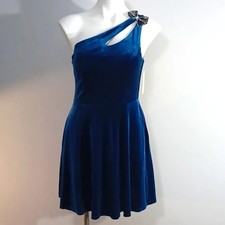 SPEECHLESS blue dress, pockets  bra padding. Special Occasion party dress. NWT