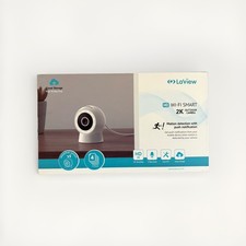 Set of 4 LaView Indoor/Outdoor 2K HD Smart Security Video Cameras BRAND NEW