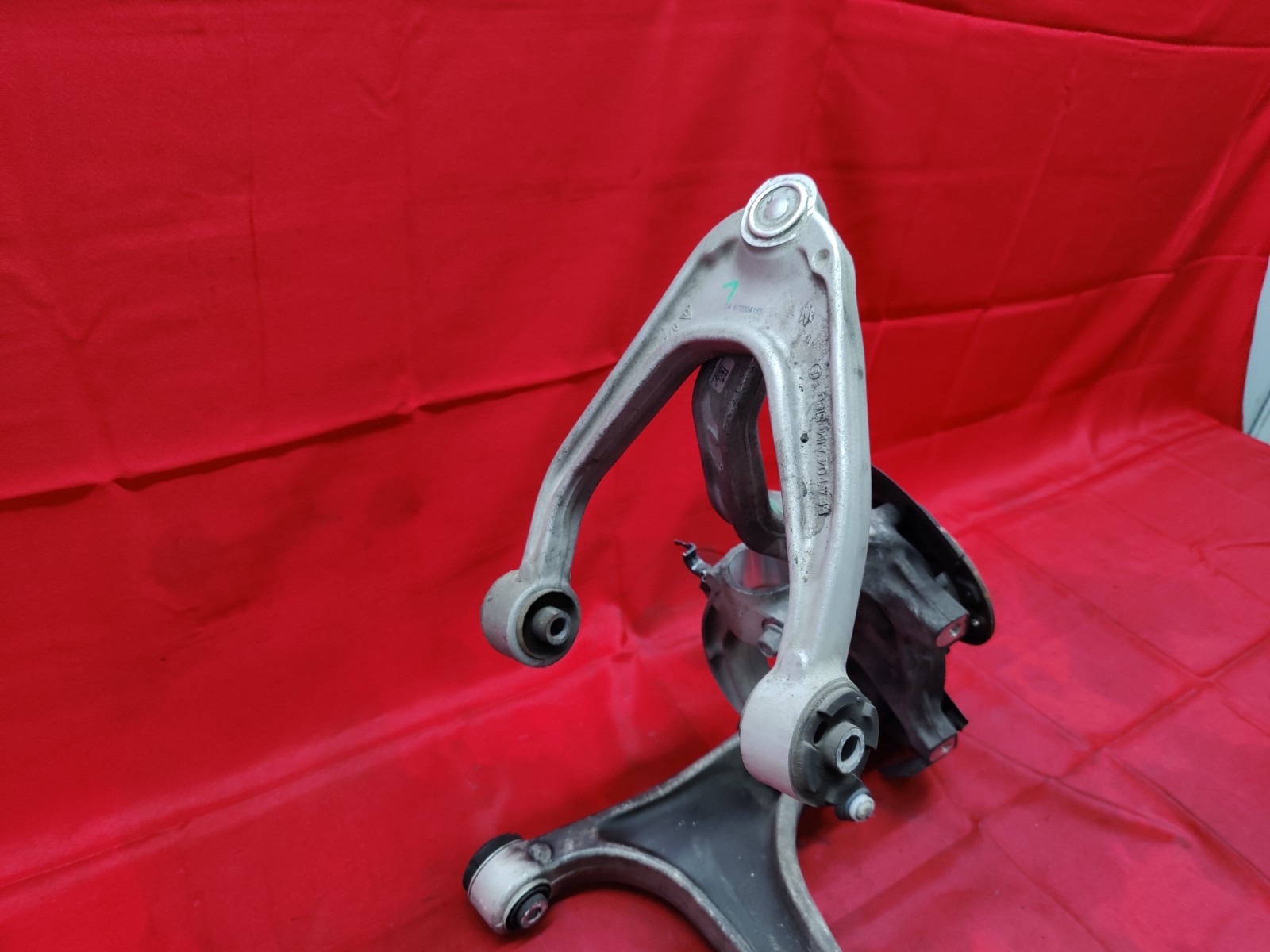 14-20 MASERATI GHIBLI FRONT LEFT DRIVER KNUCKLE SPINDLE HUB BEARING CONTROL ARMS