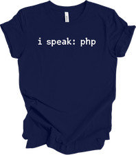 Camiseta Im Speaking desarrollador de código