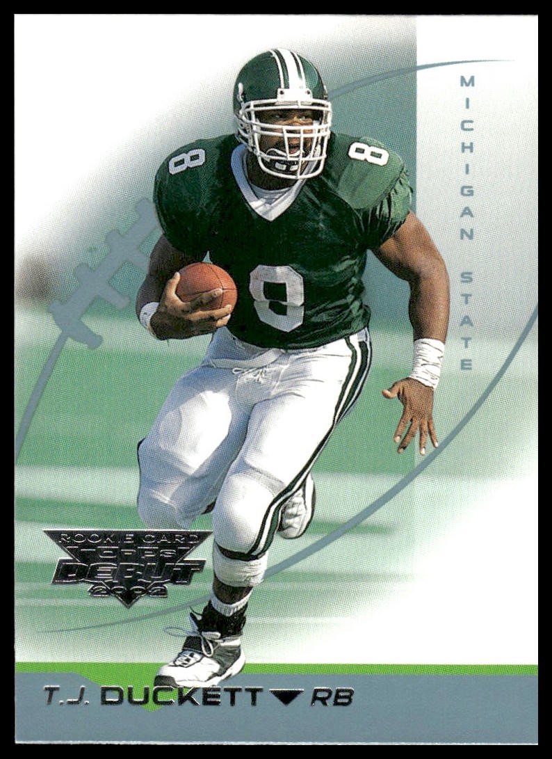 TJ Duckett Topps Debut #179 Base