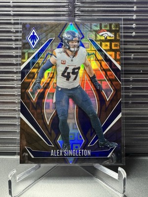 Alex Singleton 2024 Panini Phoenix Football Bronze Pandora /33 Broncos #6 SP