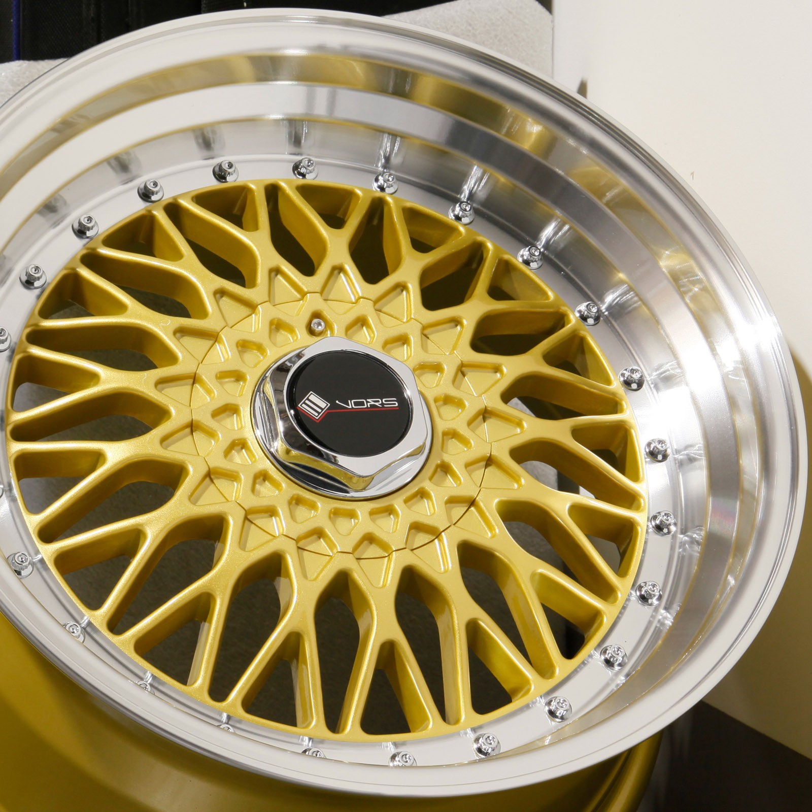 17x8.5 Gold Wheels Vors VR3 5x115 30 (Set of 4) 73.1 | eBay