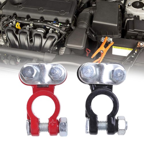 2 Pairs Electrical Crimps Wire Terminals Positive and Negative Wires ...