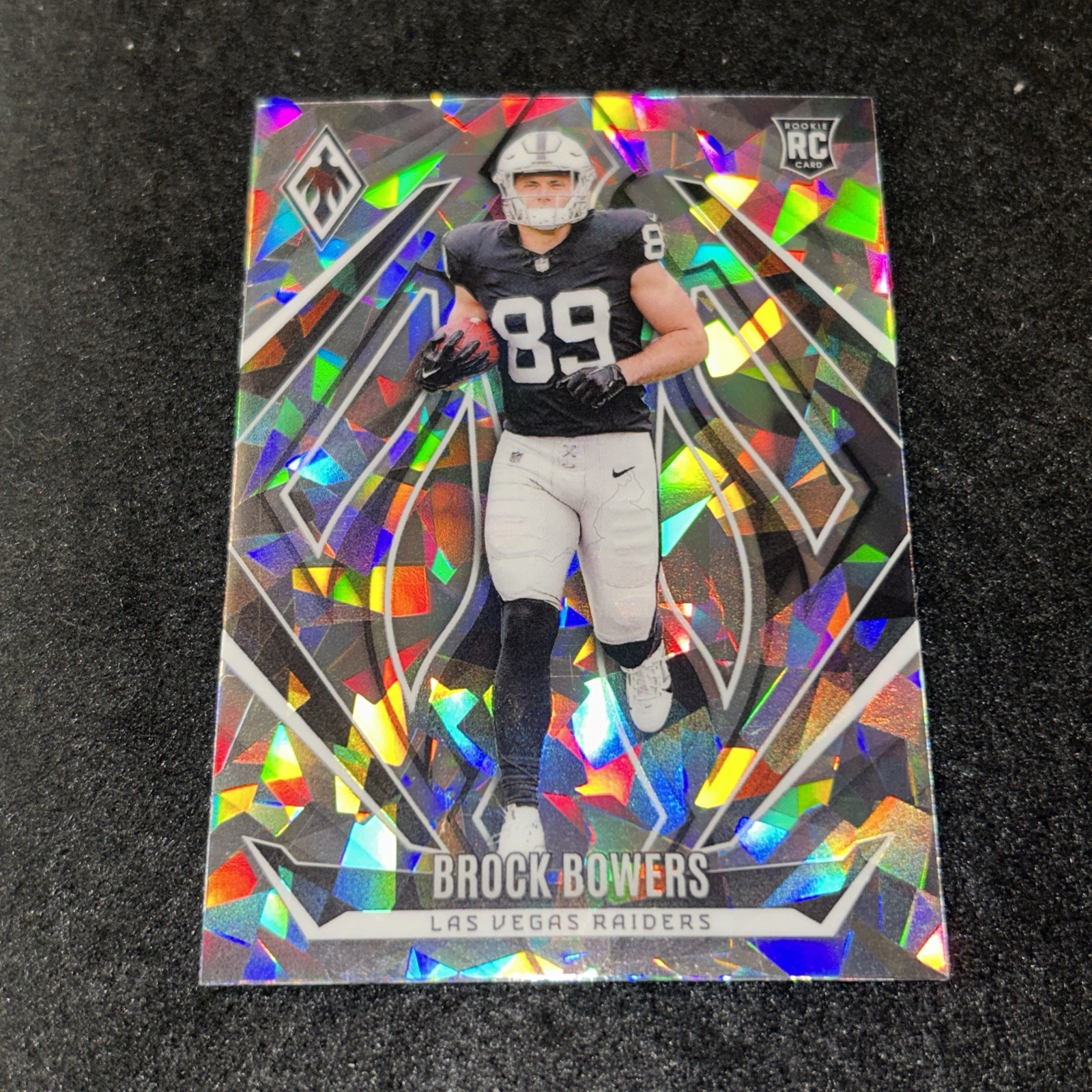 2024 Brock Bowers Phoenix #165 (RC) Cracked Ice Rookie Card