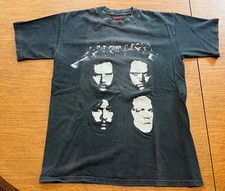 VINTAGE 1991 METALLICA FOUR FACES CONCERT T SHIRT - SIZE MEDIUM