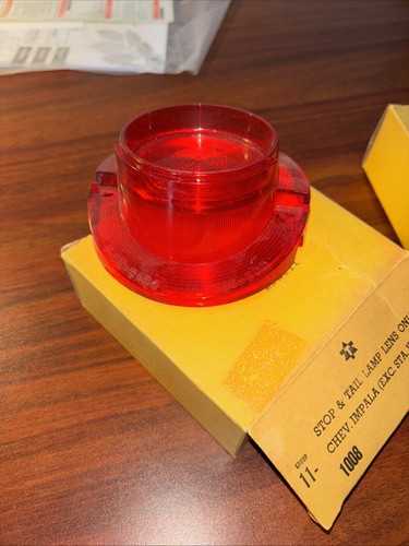 NOS GLO-BRITE 1964 CHEVROLET REVERSE BACK UP TAIL LIGHT LENS IMPALA NOS GLO-BRITE 1964 CHEVROLET REVERSE BACK UP TAIL LIGHT LENS IMPALA
