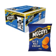 McCoy's crisps Salt & Malt Vinegar Sharing Crisps 20 pack