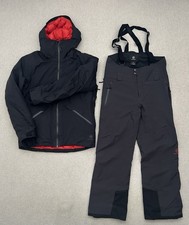 Aether Ski Jacket & Trousers Set – Size 2/L – Black – Premium Technical Skiwear