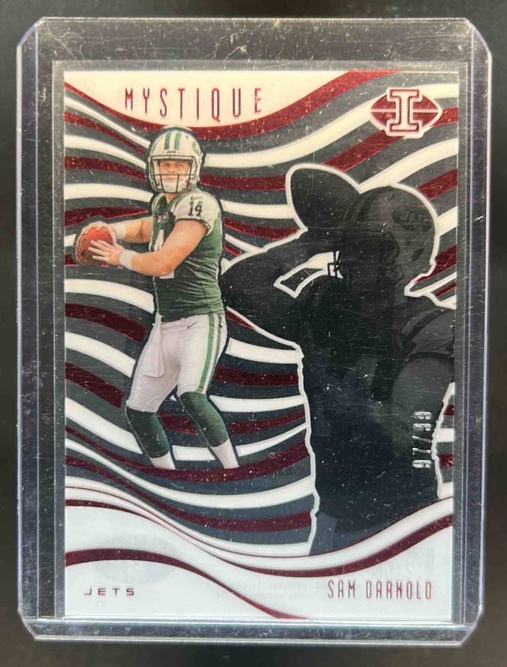 Sam Darnold Panini Illusions Mystique #MQSD Red