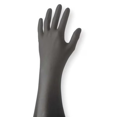 Showa 7700PFT, Disposable Gloves, 4 mil Palm, Nitrile, Powder-Free, L (9), 50