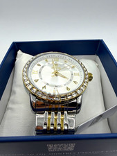 Montres Prestige x Invicta MPW-0239 Two Tone Crystal Bezel Quartz Watch