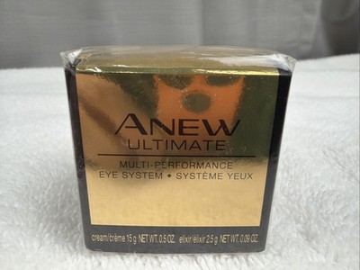 Avon Anew Ultimate Multi-Performance Eye System Unopened 2017 Cream & Elixir