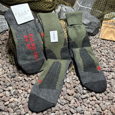 3 pairs of Falke TK1 adventure men's merino trekking socks 44-45 mil. New #3427