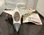 GI JOE 1993 GHOSTSTRIKER X-16 Jet Not Complete w/ ACE File Card And Box