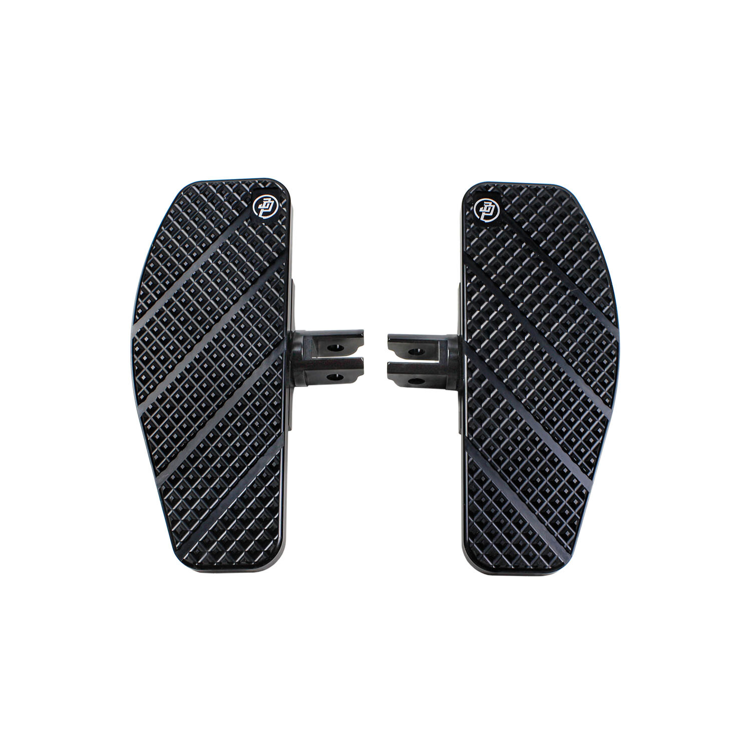 Black Front Rider Floorboard Footboard for Harley Softail Street Bob Low Rider/S eBay