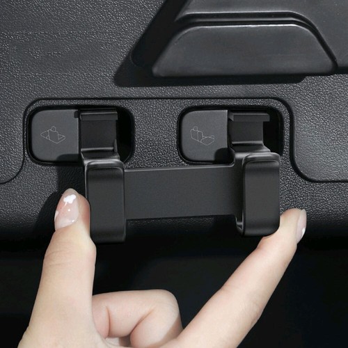 For Tesla Model Y Rear Trunk Hook Coat Purse Bag Hanger Holder Accessories Black - Picture 5 of 12