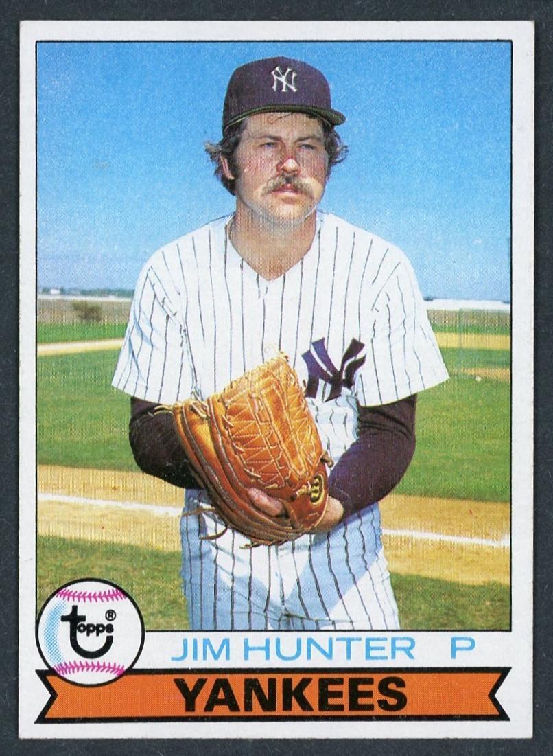 1979 Topps Burger King - Jim Catfish Hunter - #6 New York Yankees