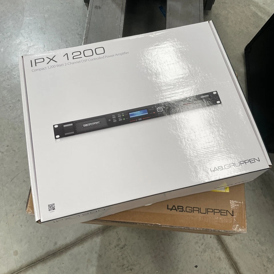 New 1u Lab Gruppen IPX 1200 Pro PA/DJ/Stage Amplifier IntelliDrive Digital Amp - Image 4 of 4