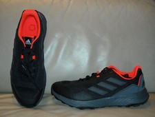 NWOB Adidas Men's Tracefinder Trail Running Shoes Size 11.5 Black G47236
