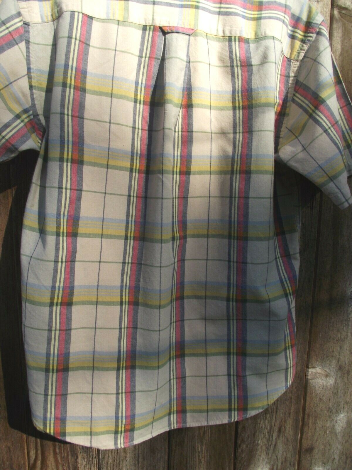 Pendleton Short Sleeve Button Down Colorful Plaid… - image 5