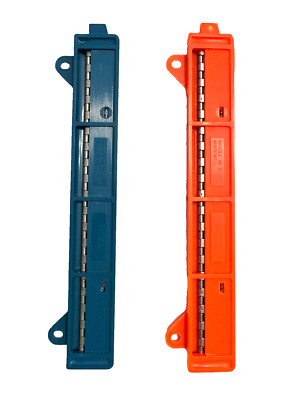 McGill 6-Sheet Binder Three-Hole Punch 1/4'' Holes Blue Orange MCG600AS