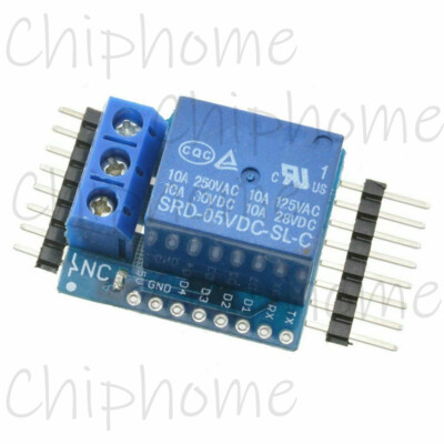 NEW WeMos D1 Mini DC 5V 1CH Relay For Arduino ESP8266 Development Board 1pcs