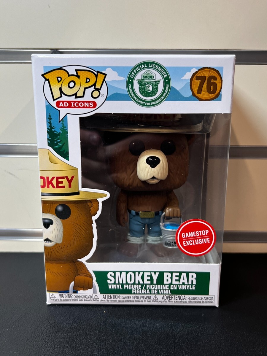 smokeybear Funko POP! Ad Icons: Smokey Bear #76 - Smokey Bear w/ Bucket