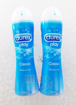 2 x Durex Play Pleasure-enhancing Personal Lubricant Lube Water Lubricant 50ml