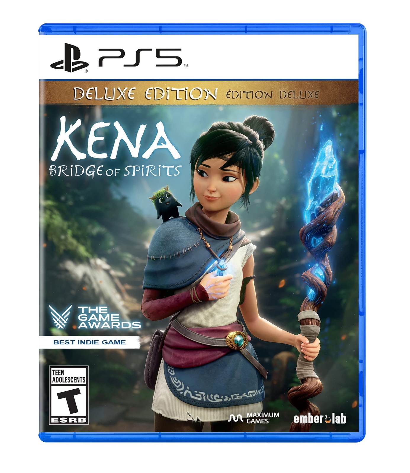 Kena: Bridge of Spirits - Deluxe Edition (PS5) - PlayStatio (Sony Playstation 5)