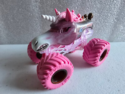 HOT WHEELS MONSTER TRUCK - SPARKLE SMASH COLOR CHANGE - HARD TO FIND